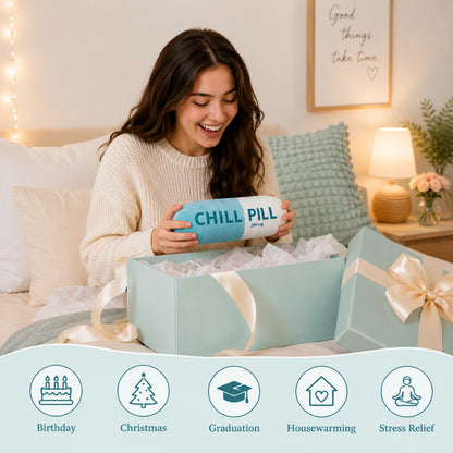 ChillPill™ Plush Capsule Pillow