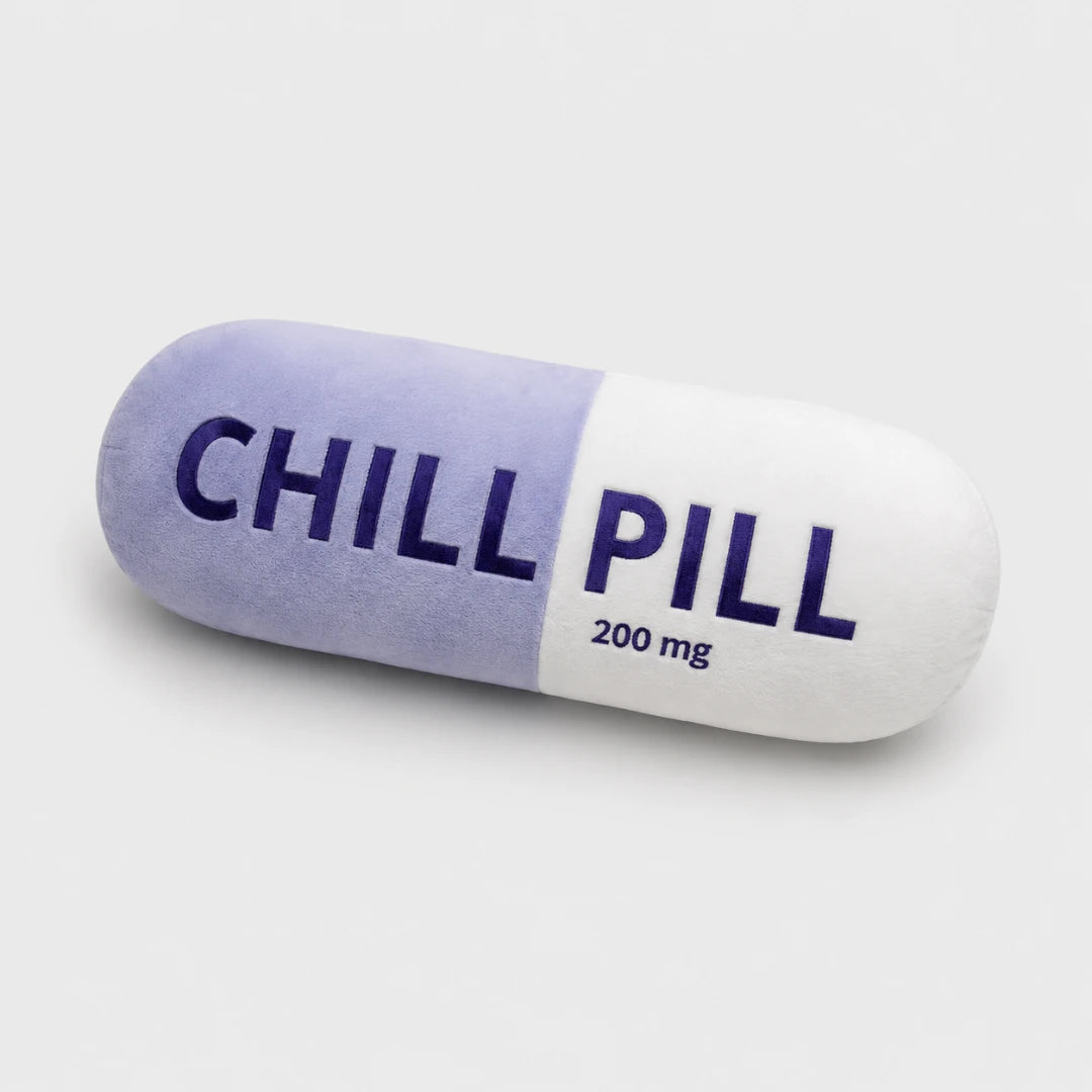 ChillPill™ Plush Capsule Pillow