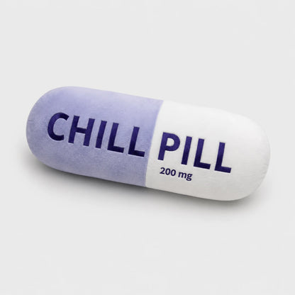 ChillPill™ Plush Capsule Pillow