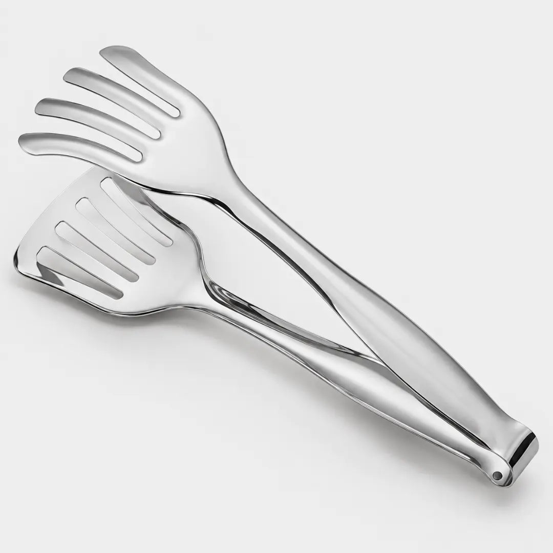 ClawGrip™ Stainless Steel Frying Tongs