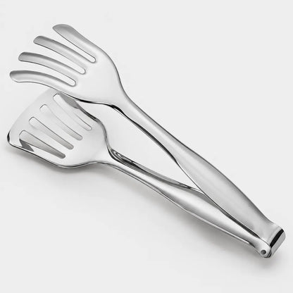 ClawGrip™ Stainless Steel Frying Tongs