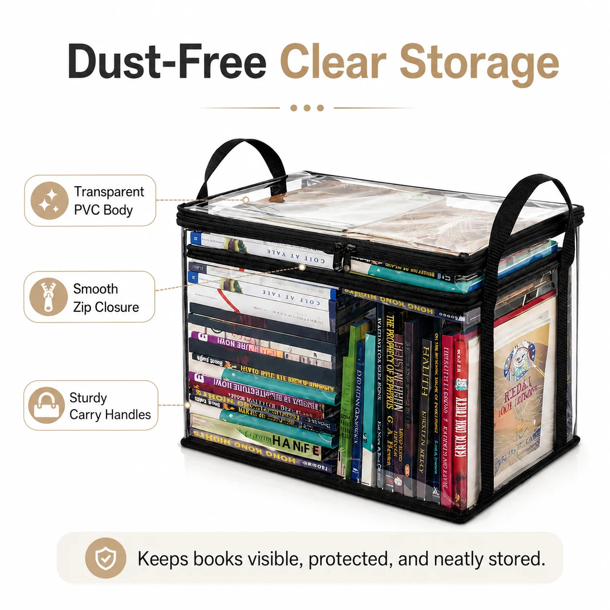 ClearVault™ Dustproof Storage Organizer-3