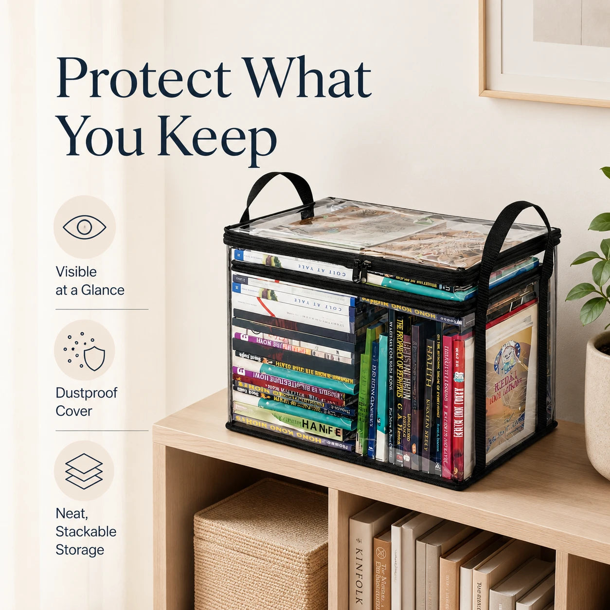 ClearVault™ Dustproof Storage Organizer-67