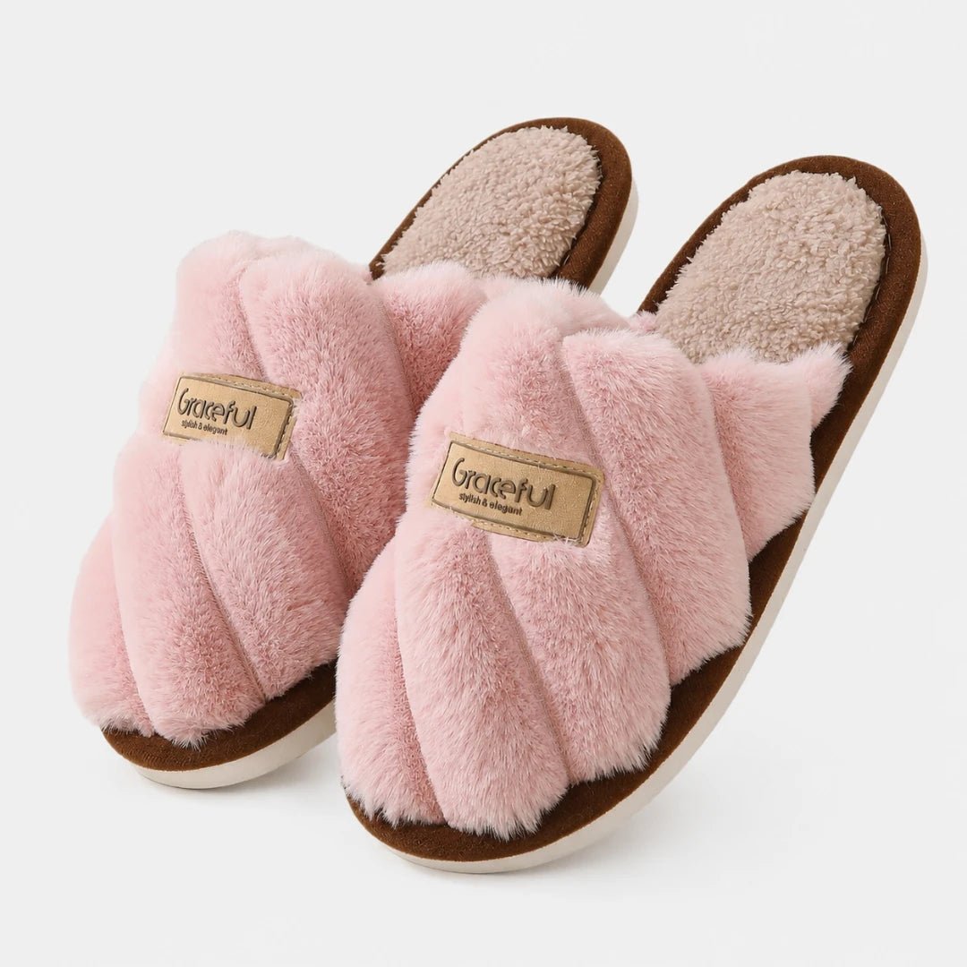 CloudCross™ Fuzzy Slide Slippers