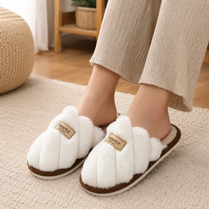 CloudCross™ Fuzzy Slide Slippers