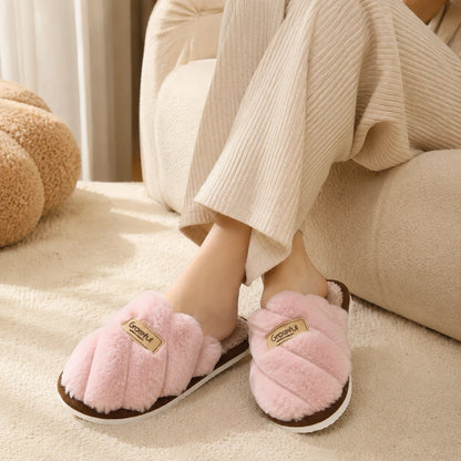 CloudCross™ Fuzzy Slide Slippers