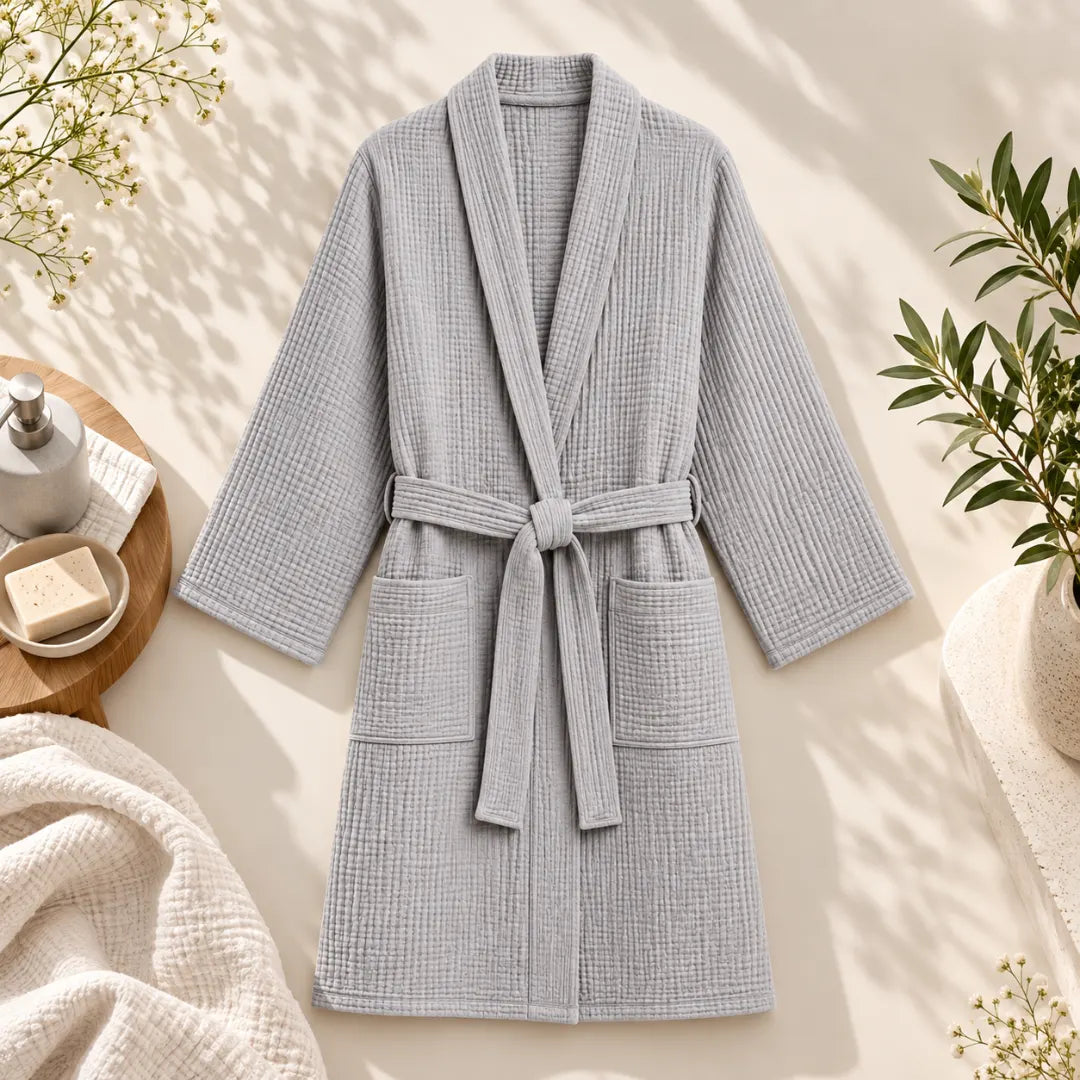 CloudLayer™ Unisex Muslin Robe