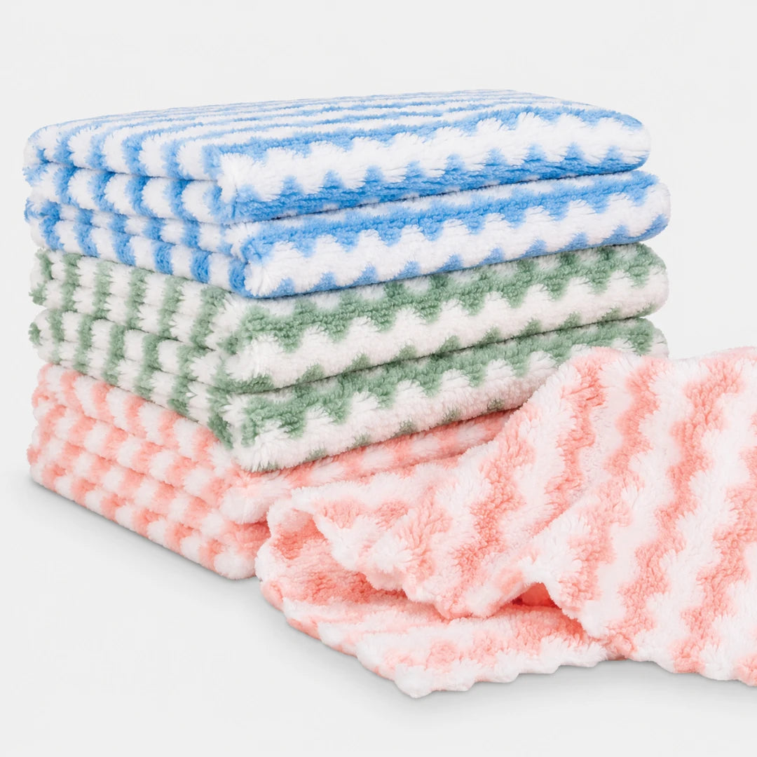 CloudWipe™ 5-Piece Cleaning Cloths