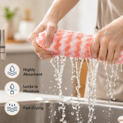 CloudWipe™ 5-Piece Cleaning Cloths