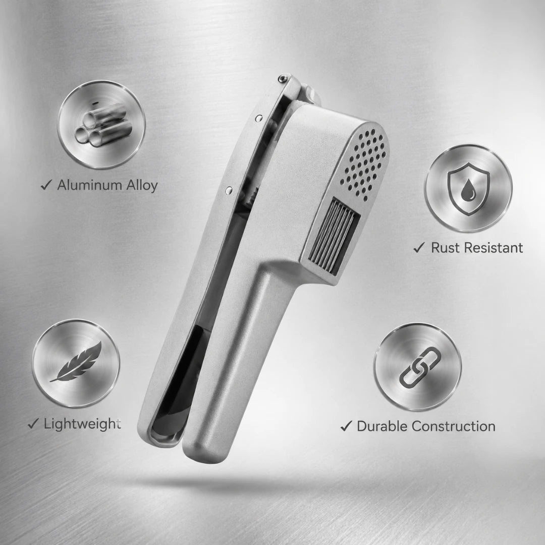 CloveCrush™ Garlic Press & Slicer