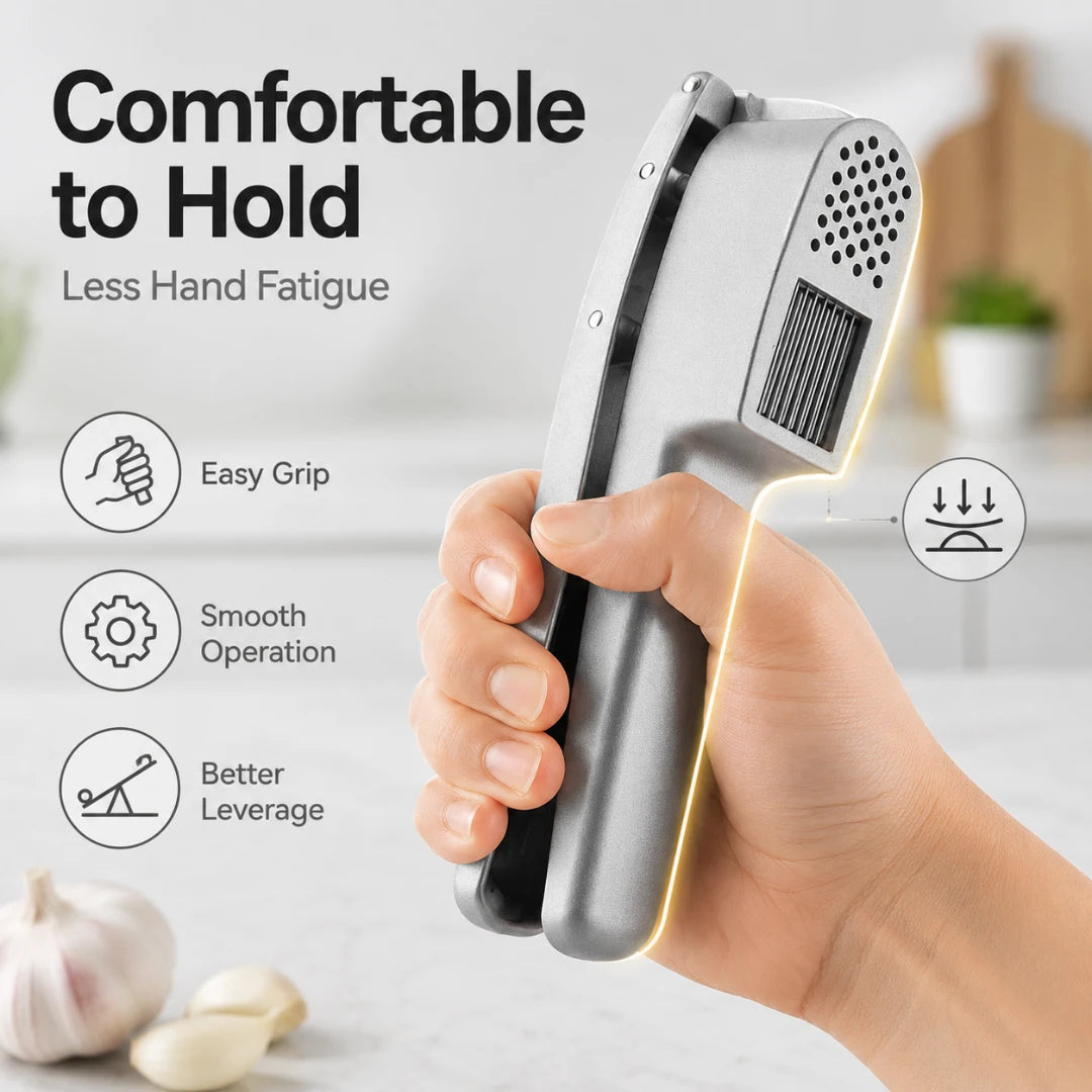 CloveCrush™ Garlic Press & Slicer