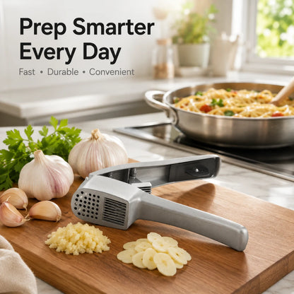 CloveCrush™ Garlic Press & Slicer