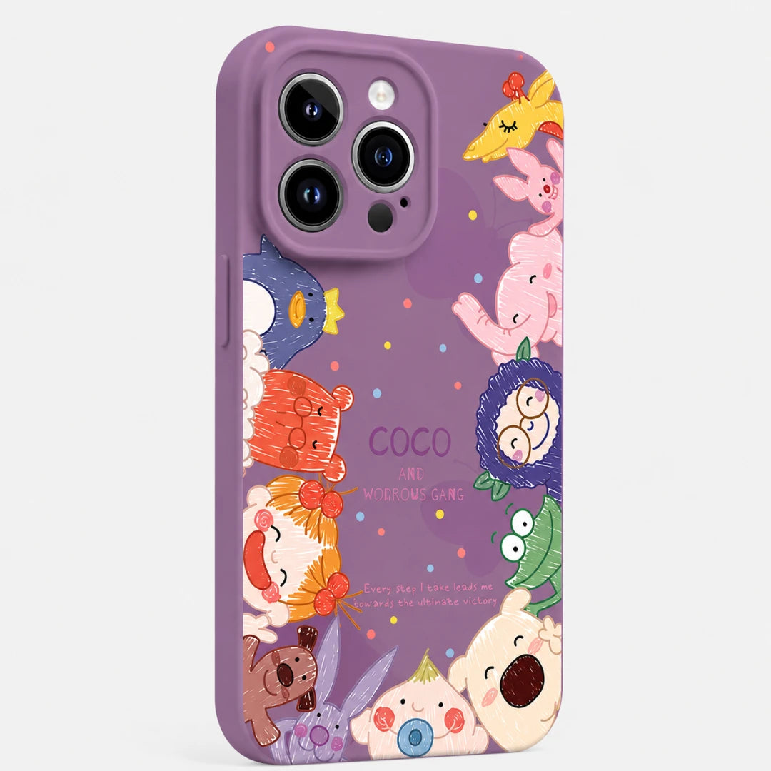 CocoCrew™ Liquid Silicone iPhone Case