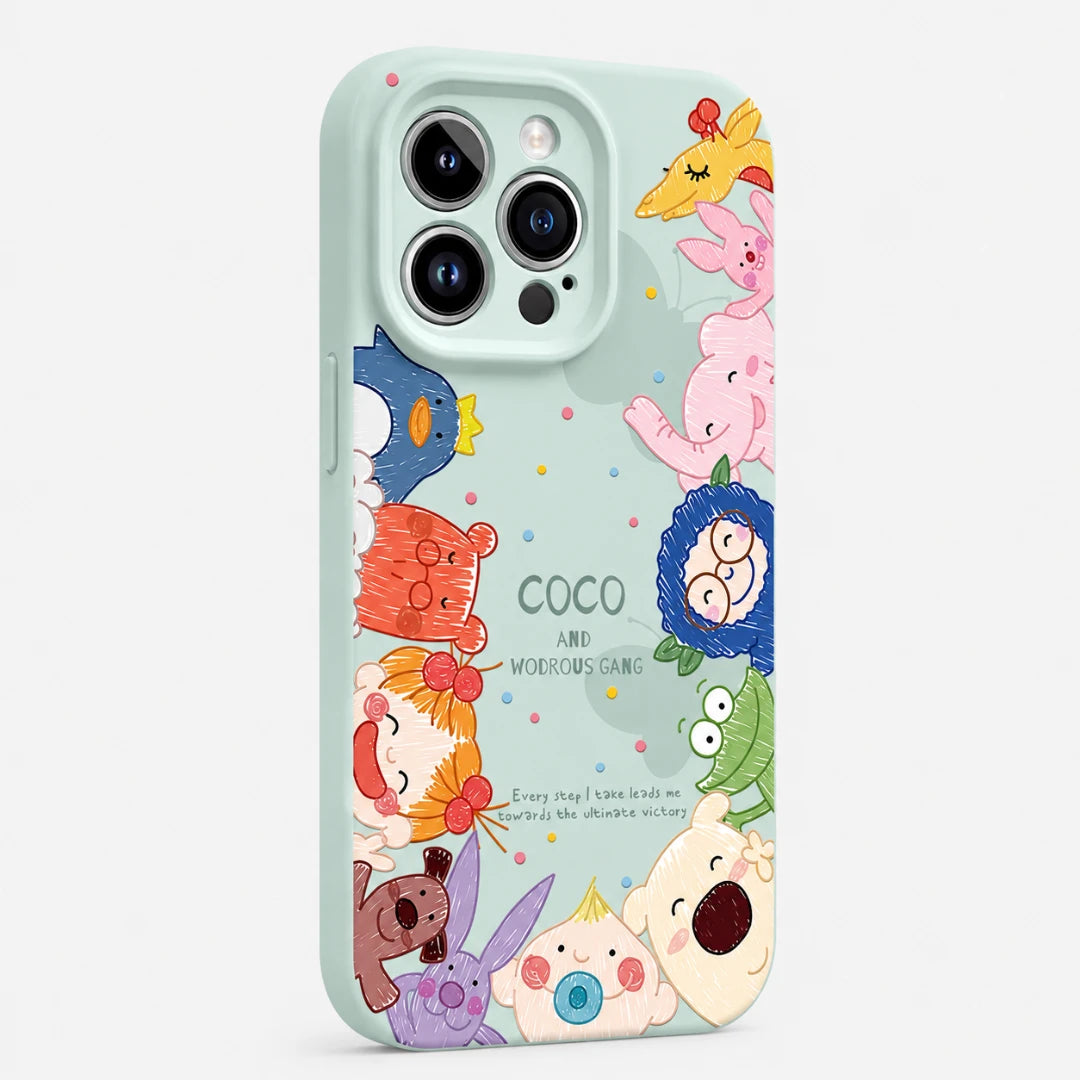 CocoCrew™ Liquid Silicone iPhone Case