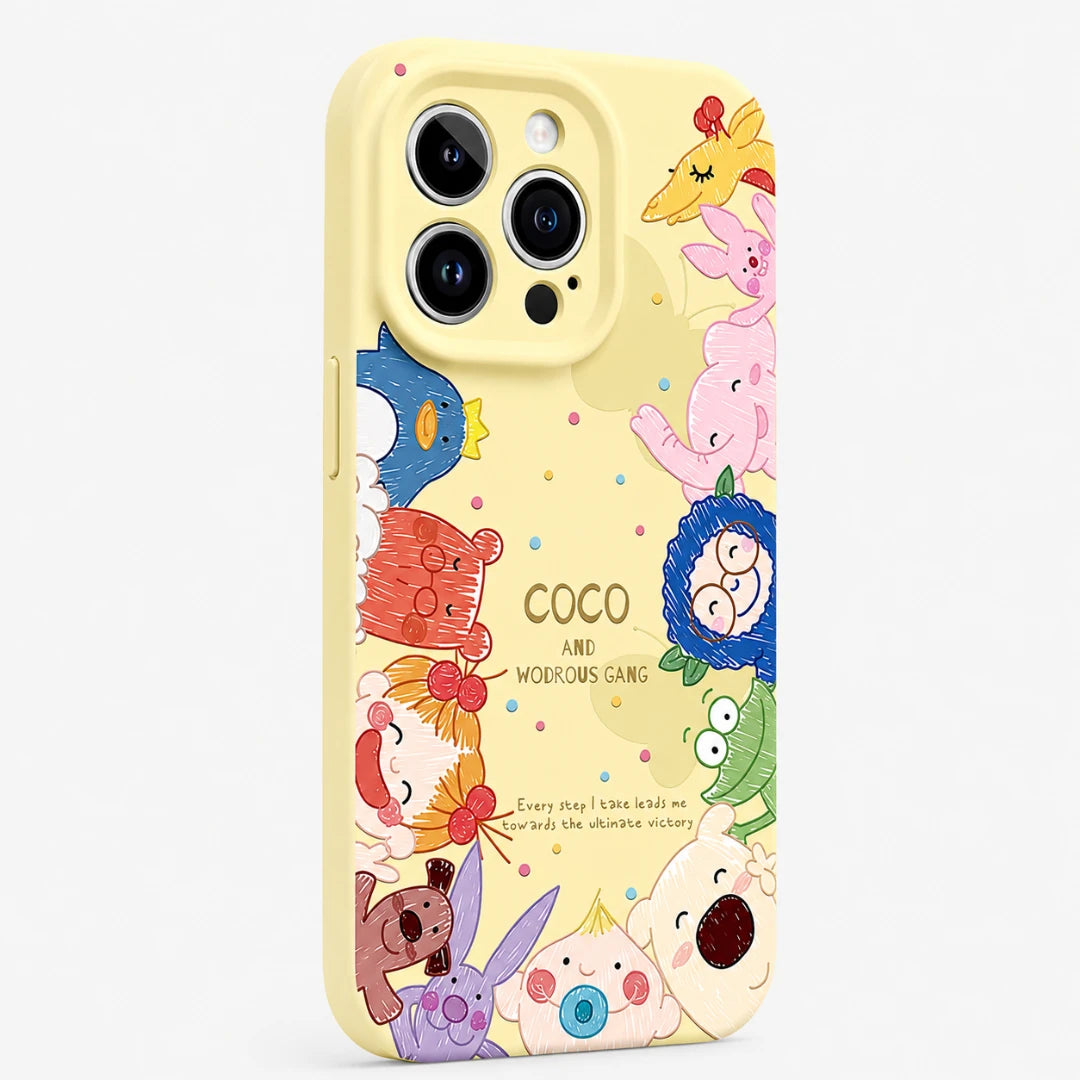 CocoCrew™ Liquid Silicone iPhone Case