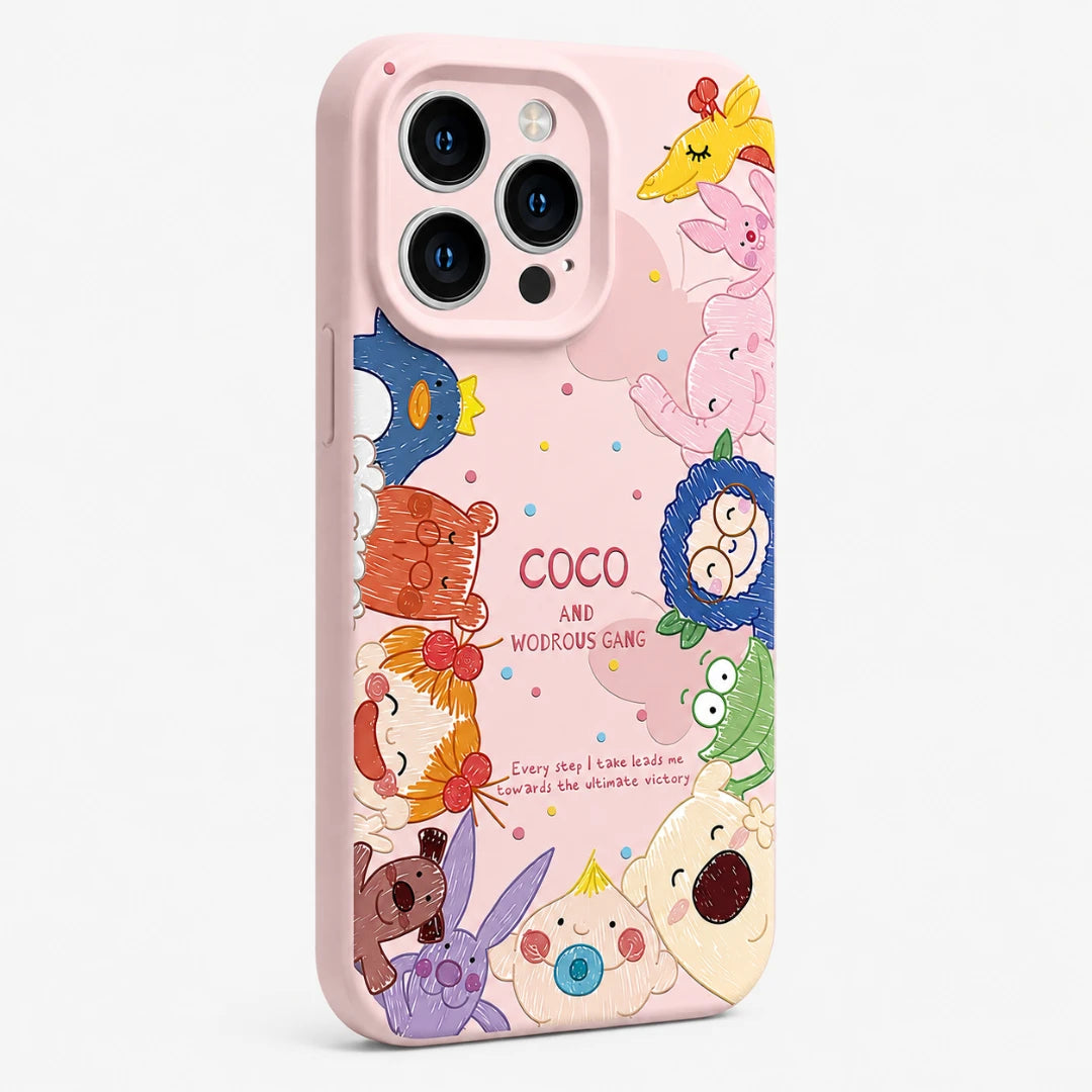 CocoCrew™ Liquid Silicone iPhone Case