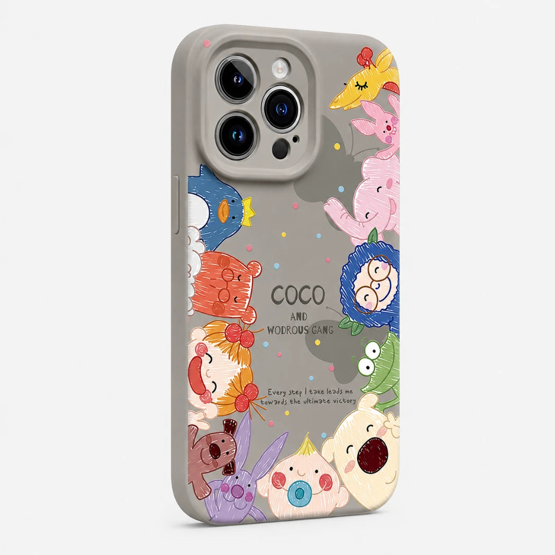 CocoCrew™ Liquid Silicone iPhone Case