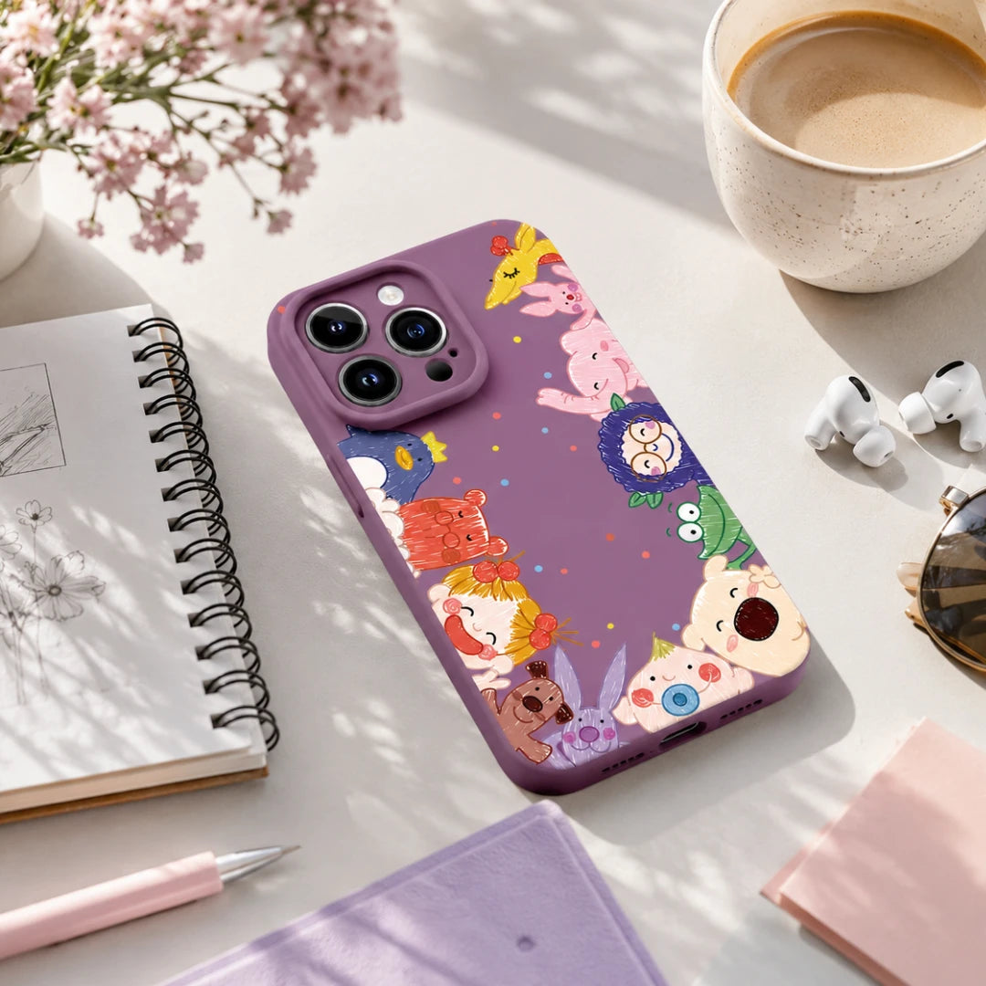 CocoCrew™ Liquid Silicone iPhone Case