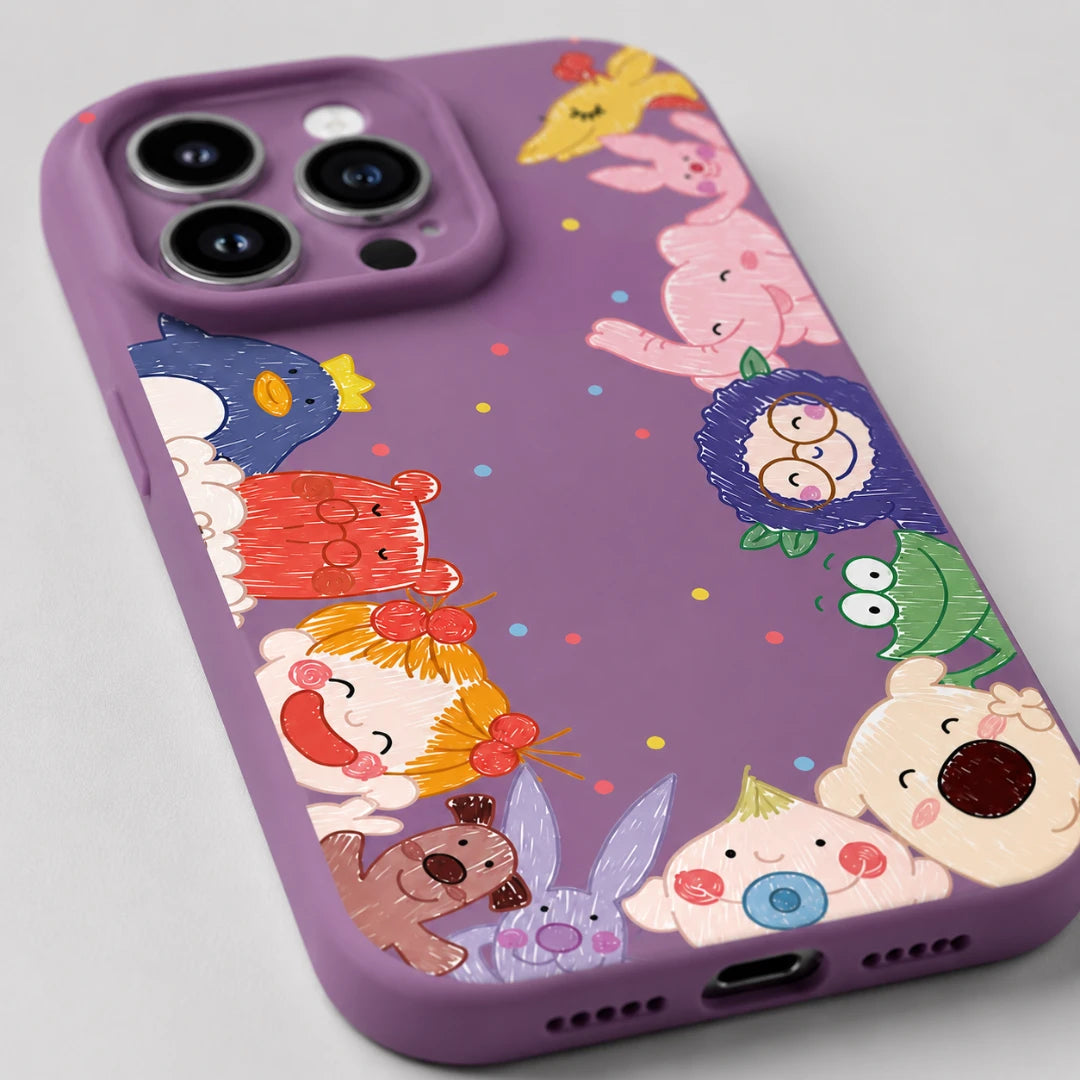 CocoCrew™ Liquid Silicone iPhone Case