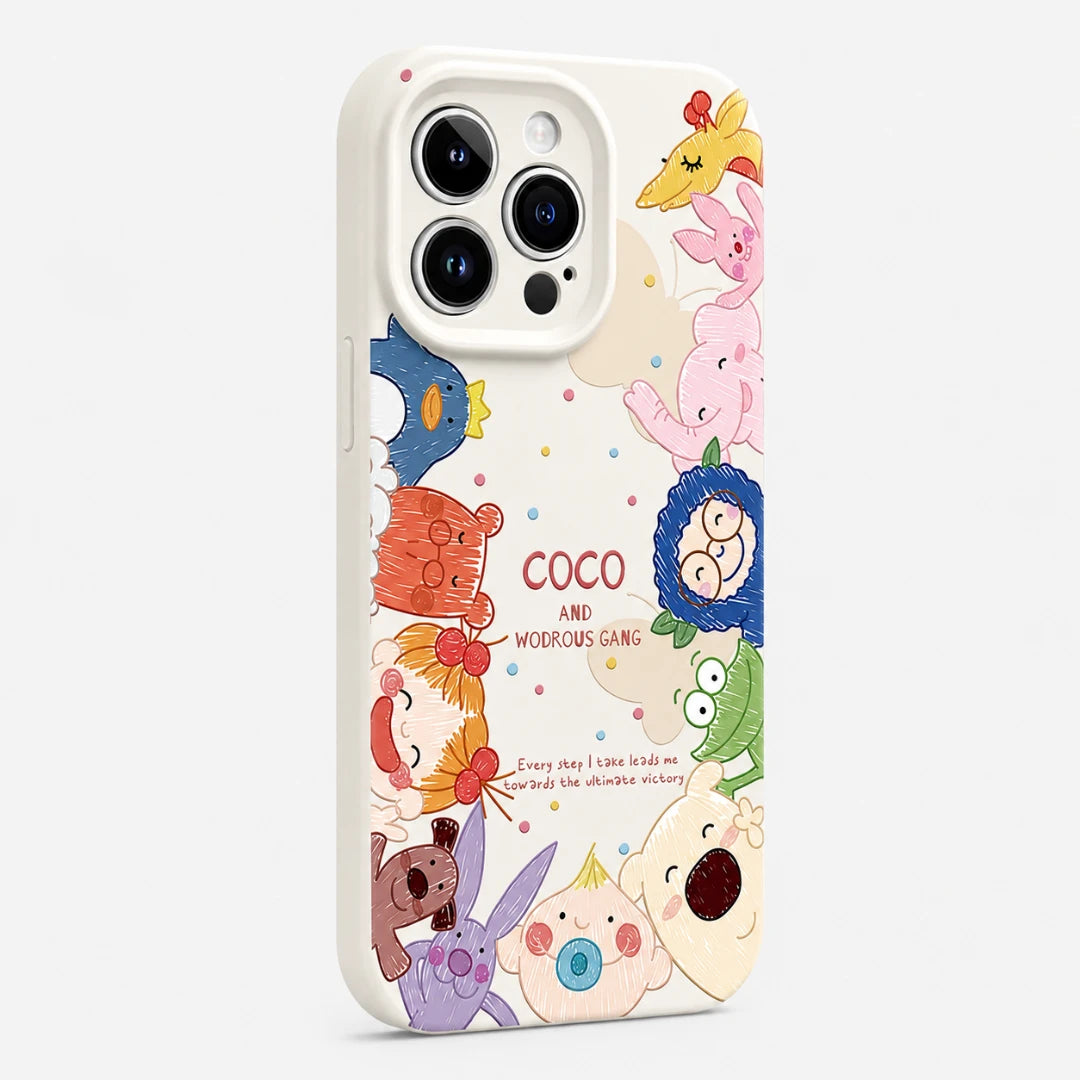 CocoCrew™ Liquid Silicone iPhone Case