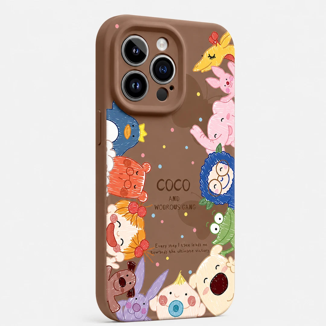 CocoCrew™ Liquid Silicone iPhone Case