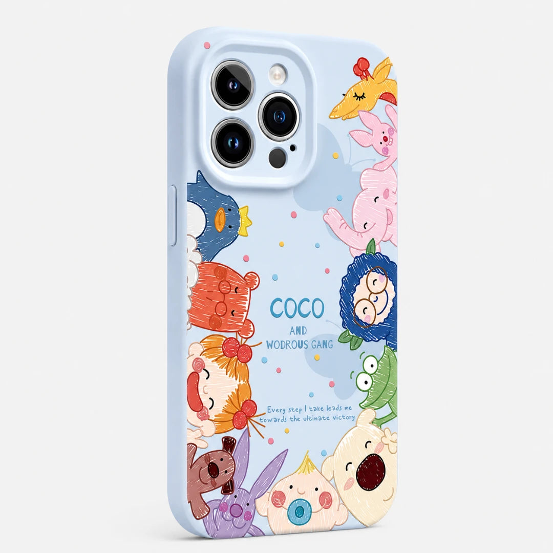 CocoCrew™ Liquid Silicone iPhone Case