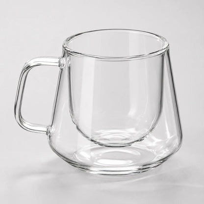 CoffeeBrew™ Double-Wall Glass Mug