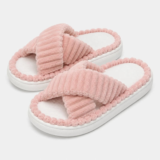 ComfyX™ Criss-Cross Slippers