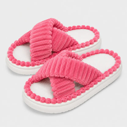 ComfyX™ Criss-Cross Slippers