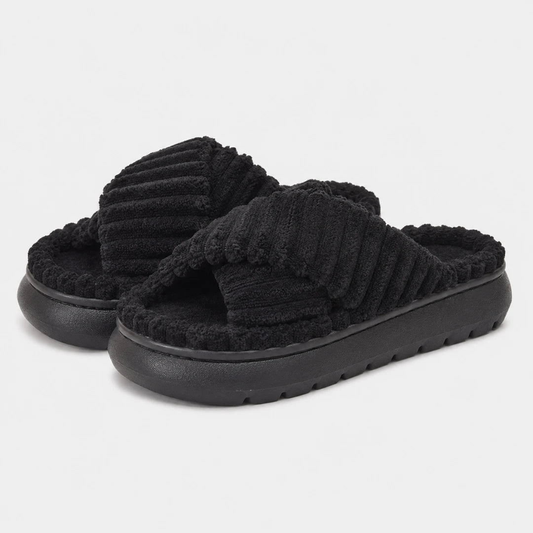 ComfyX™ Criss-Cross Slippers