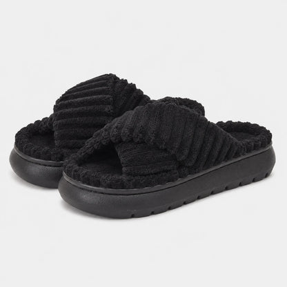 ComfyX™ Criss-Cross Slippers