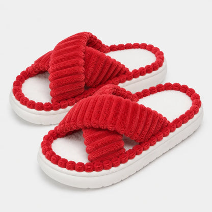 ComfyX™ Criss-Cross Slippers