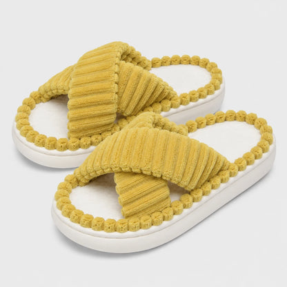 ComfyX™ Criss-Cross Slippers