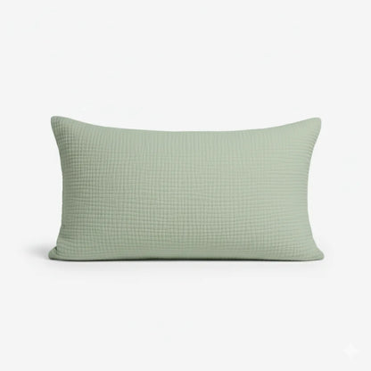 Muslin Cotton Pillowcase, Breathable Soft Standard Size 20x35 Inches, Skin and Hair Friendly 6