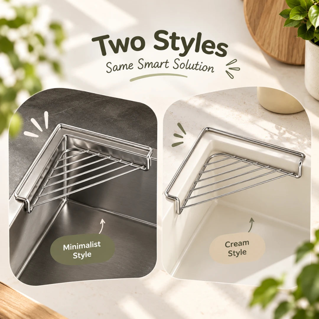 CornerFlow™ Sink Drying Rack