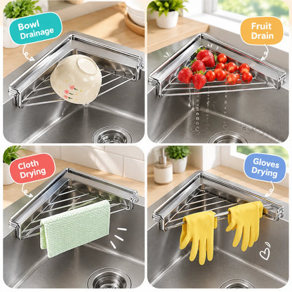 CornerFlow™ Sink Drying Rack