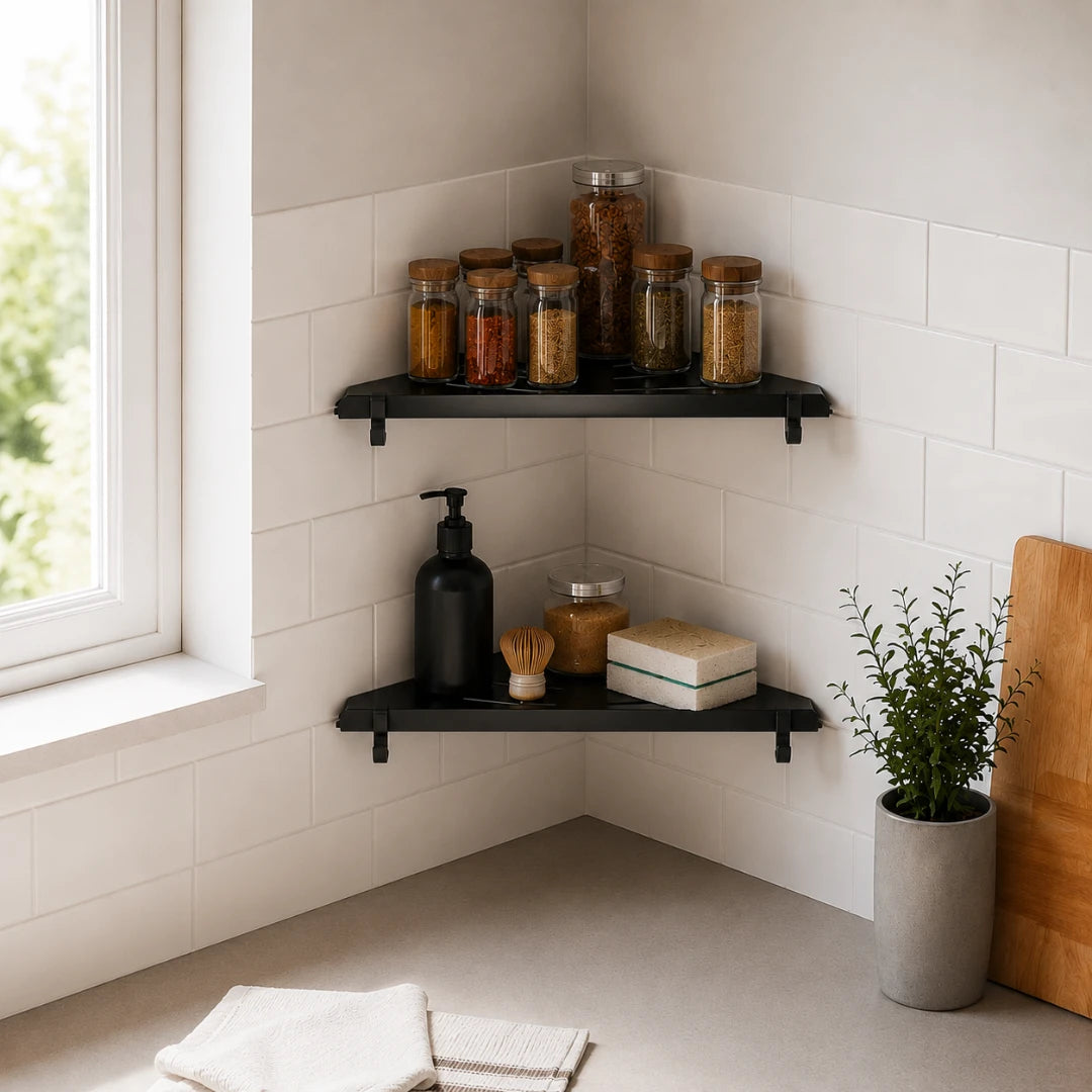 CornerStack™ Bathroom Shelf