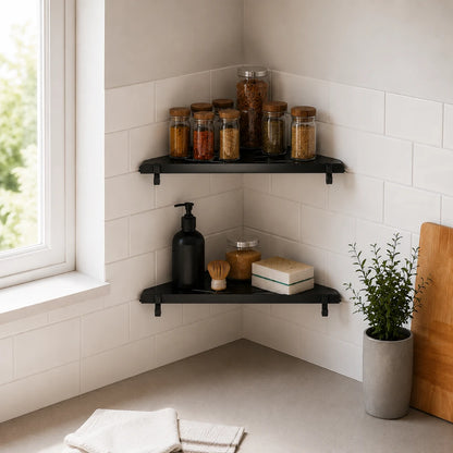 CornerStack™ Bathroom Shelf