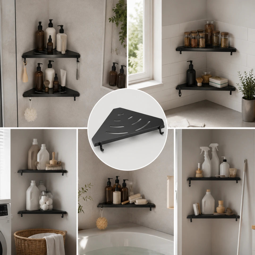 CornerStack™ Bathroom Shelf