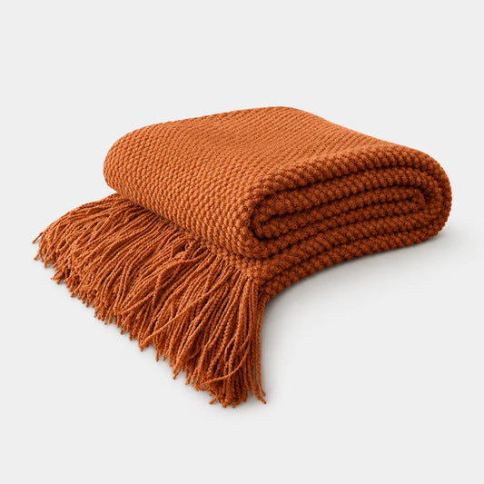 CozyKnot™ Tassel Throw Blanket