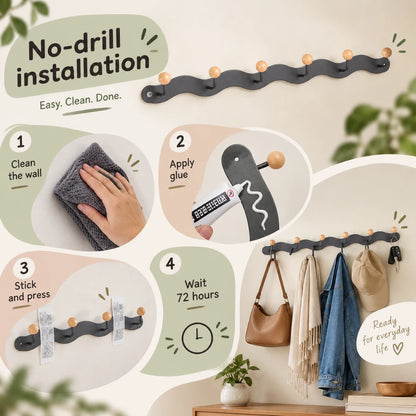 CrestHook™ Wave Wall Rack