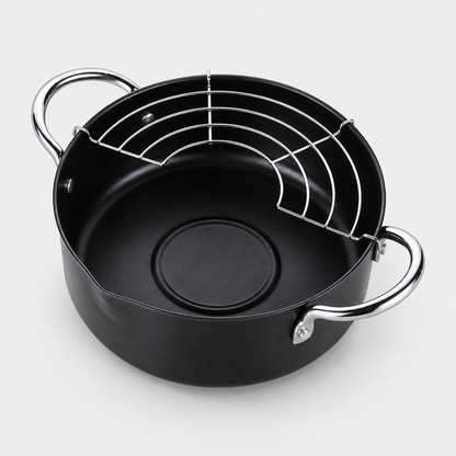 CrispRail™ Pot-Rim Oil-Drain Rack