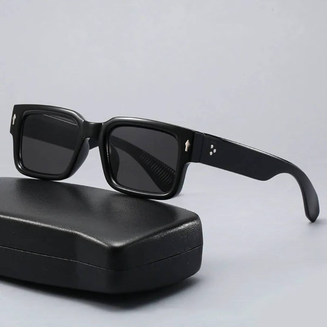 Damon Two-Tone Square Sunglasses