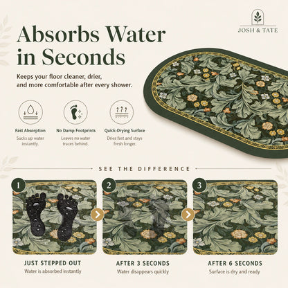 Diatom Super Absorbent Bathroom Mat