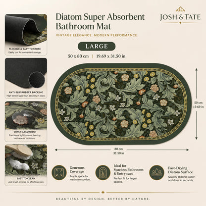 Diatom Super Absorbent Bathroom Mat