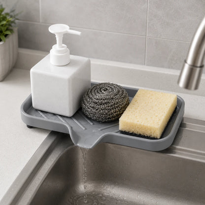DrainDish™ Self-Draining Sink Tray