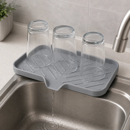 DrainDish™ Self-Draining Sink Tray