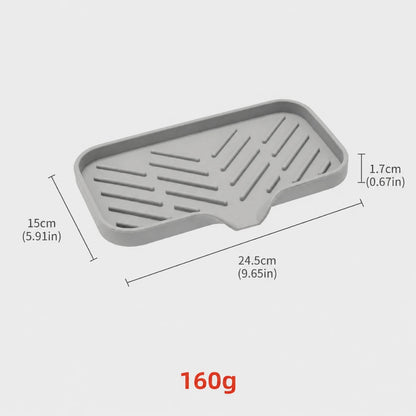DrainDish™ Self-Draining Sink Tray