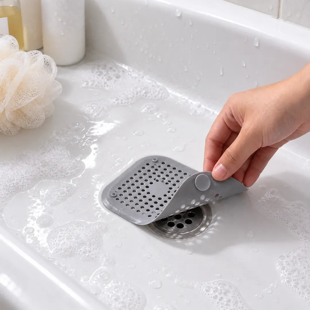 DrainGuard™ Bathroom & Kitchen Drain Cover