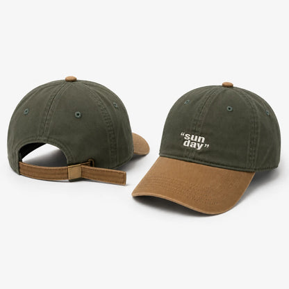 DriftCap™ — Two-Tone Washed Cap
